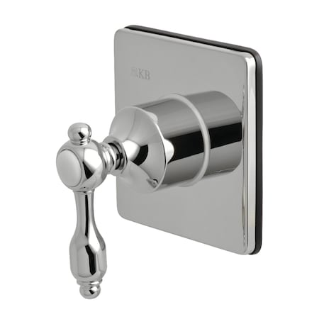 Kingston Brass KS3041TAL Tudor Three-Way Diverter Valve W/ Trim Kit, Polished Chrome KS3041TAL